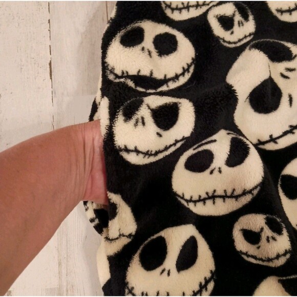 Disney Nightmare Before Christmas Jack Skellington Fleece Jacket Size XXL Zip-Up - Picture 7 of 13